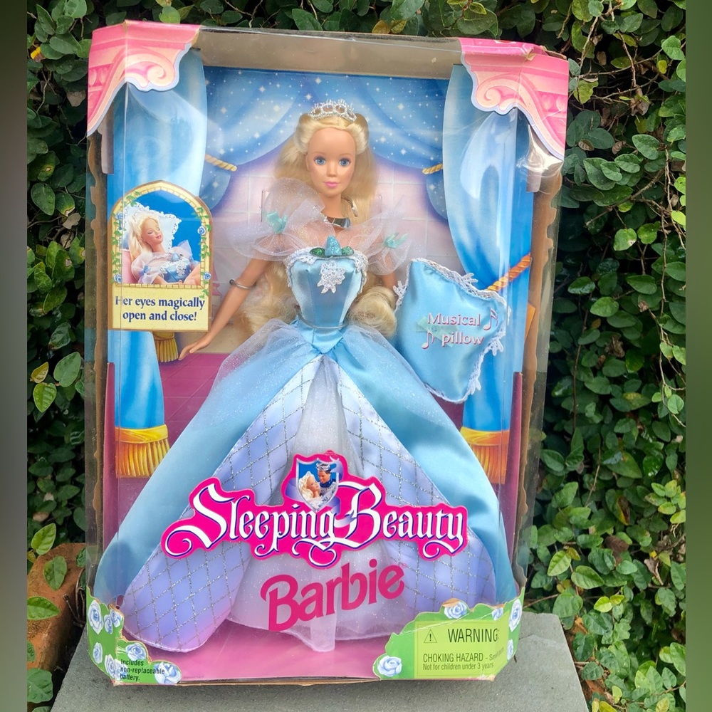 1998 Barbie Sleeping Beauty - Never Removed From Box